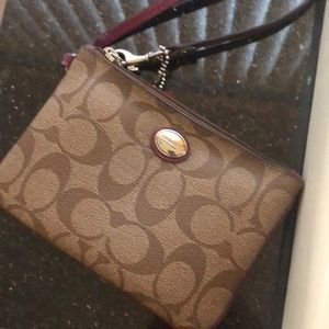 Coach wristlet
